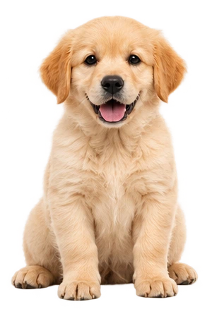 Cute Golden Retriever puppy